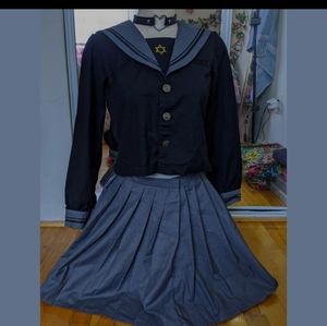 Anime magic school uniform